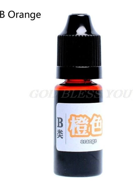 No.7 Tarzı 10ML Epoksi Alay Sıvı Renklendirici Boya Mürekkep Difüzyon Reçine Takı Yapımı (Yurt Dışından)