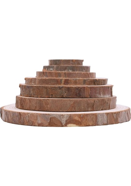 1 Adet 10-12CM Tarzı Kalın Doğal Çam Yuvarlak Bitmemiş Ahşap Dilimleri Ağaç Kabuğu ile Daireler Günlük Diskler Dıy El Sanatları Düğün Parti Boyama Dekor (Yurt Dışından) indirimleri