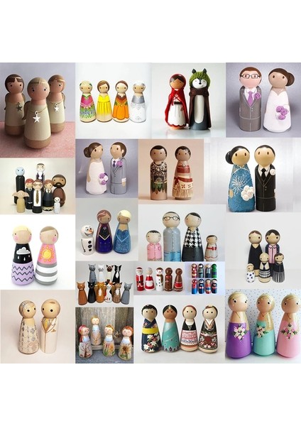 35 mm Erkek Çocuk Stili Birçok Ahşap Peg Doll Dıy Craft El Yapımı Boş Kadın Erkek Diy Ahşap El Sanatları Için Boyasız Rakamlar Bebek Oyuncakları Ev Deco (Yurt Dışından) indirimleri