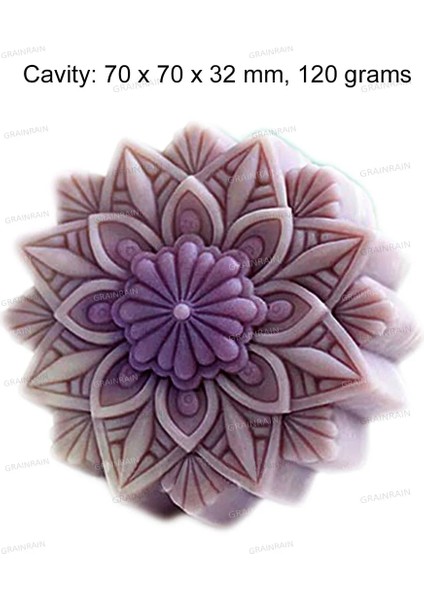 14404-12 Stili Çiçek Sabunu Yapımı Yuvarlak Silikon Sabun Kalıbı Hayvansal Silikon Sabun Kalıpları Oval Sabun Kalıbı Banyo Bombası Kalıbı Silikon Kalıp Sabun Formları (Yurt Dışından)