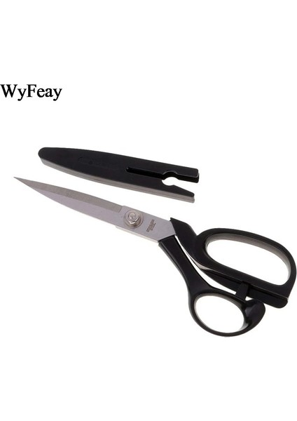 8 INÇ-20CM Siyah Stil Kapaklı Profesyonel Yüksek Karbon Paslanmaz Çelik Dikiş Veya Terzilik Veya Terzilik Kumaş Makası El Sanatları Iplik Kesici (Yurt Dışından) fiyatları