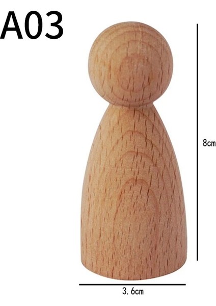No.3 Tarzı 32 Stilleri Dıy Bitmemiş El Yapımı Kayın Ahşap Bebekler Mini Insanlar Boyasız Boş Pegdolls Çocuk Ev Dekorasyonu (Yurt Dışından)