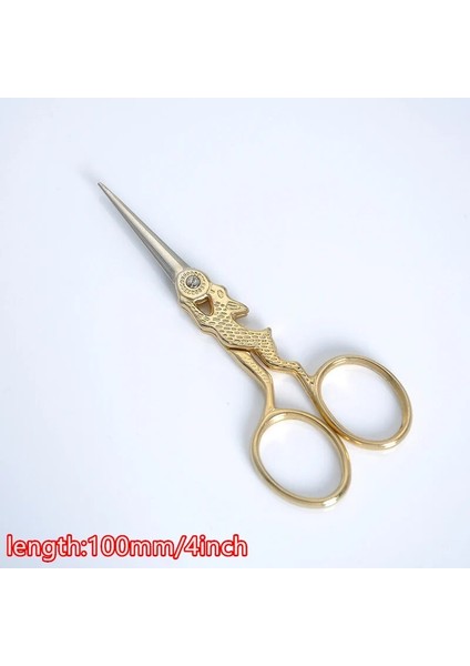 Mor Tarzı 1 Adetlot Dayanıklı Paslanmaz Çelik Vintage Klasik Nakış Ors Nail Art Leylek Vinç Kuş Ors Kesiciler Şekillendirici Araçları (Yurt Dışından)