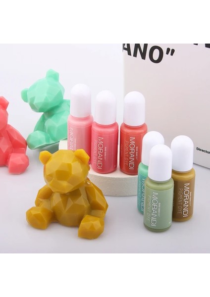 No.7 Tarzı 24 COLORS10ML Regments Dıy Uv Epoksi Reçine Kalıp Boyama Boya Morandi Sıvı Boya Mürekkep Alkol Renklendirici Takı Yapımı Araçları (Yurt Dışından)