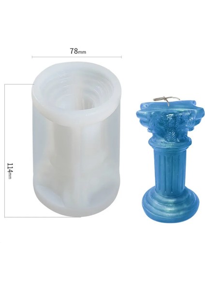 Kalıp-E Tarzı Dıy Silikon Mum Kalıbı Sanat Insan Vücudu Şekli Mum Kalıbı 3D Insansı Mum Yapımı Araçları Mum Kalıbı Mum Yapımı Kalıpları (Yurt Dışından)
