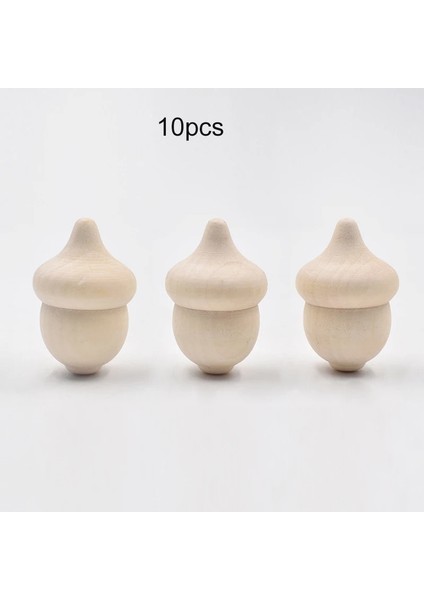 10 Adet Tarzı 3-4cm 20 Adet Ahşap Palamut Dıy El Sanatları Bitmemiş Ahşap El-Boyalı Oyuncak Araba Ahşap Günlük Renk Takı Aksesuarları Ev Dekorasyon Süsler (Yurt Dışından)