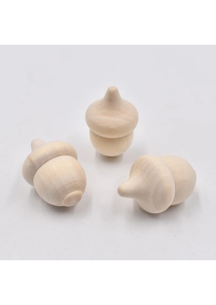 10 Adet Tarzı 3-4cm 20 Adet Ahşap Palamut Dıy El Sanatları Bitmemiş Ahşap El-Boyalı Oyuncak Araba Ahşap Günlük Renk Takı Aksesuarları Ev Dekorasyon Süsler (Yurt Dışından)