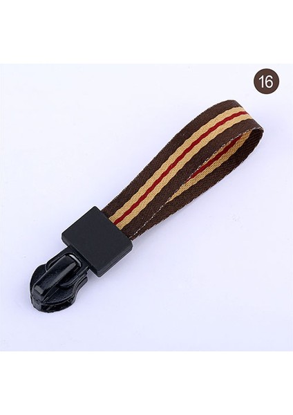 No.16 Tarzı No.5 20 Adet Adet No.5# Dokuma Fermuar Kaydırıcılar Şerit Fermuar Çekme Görünmez Zip Çanta Ceketler Için Ters Kurulum Zip Kafa Dıy Dikiş (Yurt Dışından)
