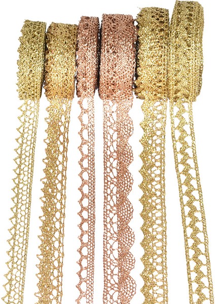 BB10 Tarzı 5 Yard Yards Dıy Altın Gümüş Dantel Trimler Nakış Kumaş Dantel Şerit Düğün Şenlikli Parti Hediye Paketleme Konfeksiyon Aksesuar Çiçek (Yurt Dışından) indirimleri