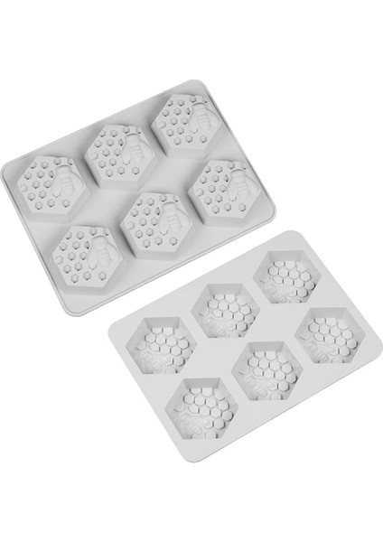 No.2 Tarzı 6 Parça Silikon El Yapımı Sabun Kalıbı Petek Buz Kalıbı Kalıbı Diy El Yapımı Sabun Kalıbı Mısır Kalıbı Parke Taşı El Yapımı Sabun Kalıbı (Yurt Dışından) indirimleri