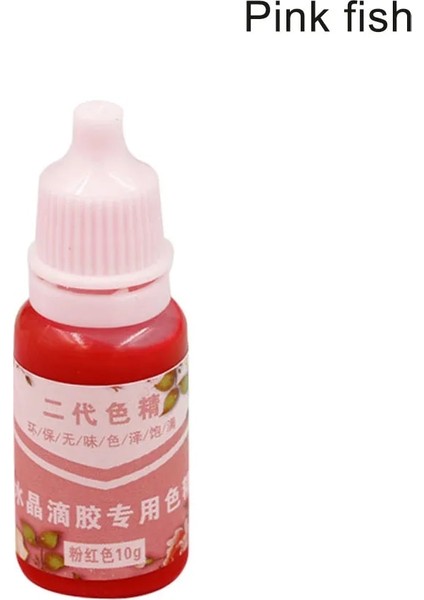 Pembe Balık Tarzı Yüksek Konsantrasyon Uv Reçine Sıvı Inci Renk Boya Pigment Epoksi Dıy Takı Yapımı Için Sabun Mum Sanat El Sanatları Malzemeleri (Yurt Dışından)