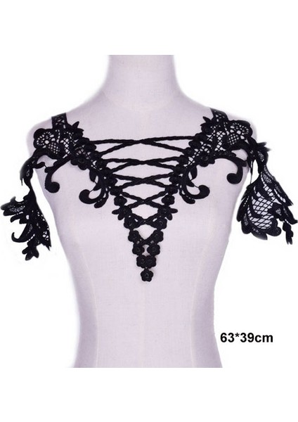 No.17 Stili Nakış Aplike Beyaz Dantel Kumaş Dikiş Dantel Yaka Dıy Trim Dantel Kumaş Elbise Aksesuarları (Yurt Dışından)