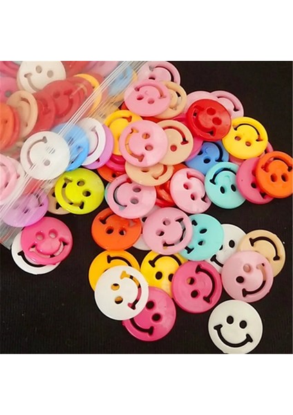 No.5 Tarzı 100 Adet Suoja U Pıck Lot Yeni Sürü Renkler Flatback Gülümseme Plastik Buttoldren's Giyim Dikiş Aksesuarları Dıy Scrapbooking (Yurt Dışından) fırsatları