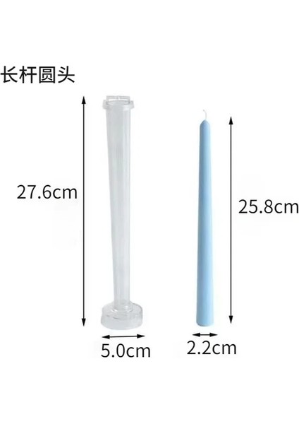 Kalıp-Cgyx Stili Yeni Kilise Mum Kalıbı Diy Uzun Çubuk Spiral Çubuk Akrilik Mum Kalıbı Mum Işığı Akşam Yemeği Mum Kalıbı Bükülmüş Plastik Mum Kalıbı (Yurt Dışından)