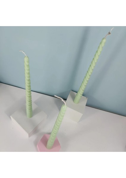 Kalıp-Cgyx Stili Yeni Kilise Mum Kalıbı Diy Uzun Çubuk Spiral Çubuk Akrilik Mum Kalıbı Mum Işığı Akşam Yemeği Mum Kalıbı Bükülmüş Plastik Mum Kalıbı (Yurt Dışından) indirimleri