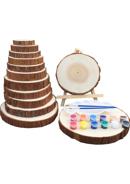 12CM 1 Adet Tarzı Yeni 3 ~ 12 cm Doğal Çam Yuvarlak Bitmemiş Ahşap Dilimleri Ağaç Kabuğu ile Daireler Günlük Diskler Dıy El Sanatları Düğün Parti Boyama (Yurt Dışından) fırsatları