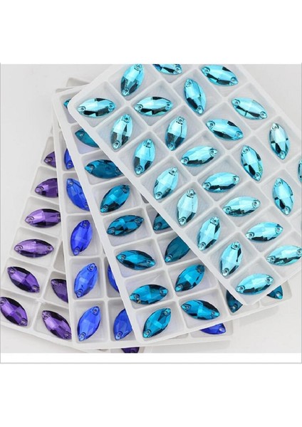 Safir Tarzı 5X10MM72OCS Tüm Boyut Cam Kristal Rhinestones Dikmek Flatback Şekiller Renkli At Gözü Dikiş Taklidi Giysiler Için Gelinlik (Yurt Dışından) modelleri