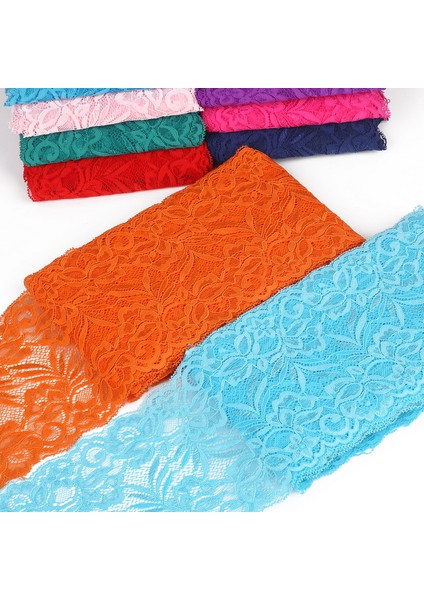 Donanma Tarzı 2 Yard 15 cm Streç Elastik Dantel Şerit Kumaş Dıy Konfeksiyon Aksesuarları Dikiş Trim Düğün Dekorasyon (Yurt Dışından) modelleri