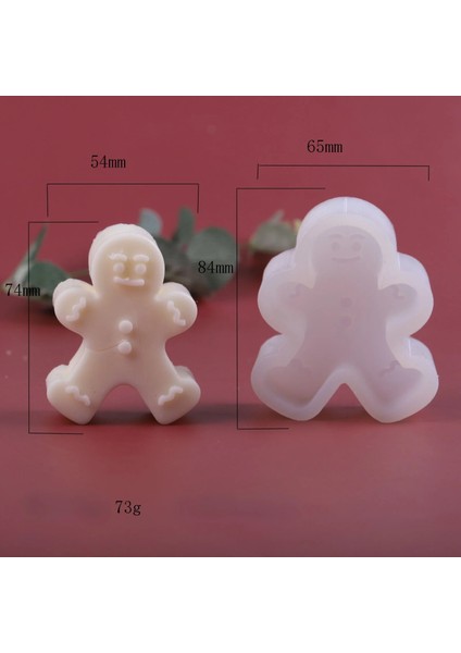 Zencefilli Kurabiye Adam Tarzı Zencefilli Kurabiye Adam Noel Ağacı Kar Tanesi Noel Dekorasyon Dıy El Yapımı Sabun Mum Kalıp Aroma Mum Yapımı Malzemeleri (Yurt Dışından)