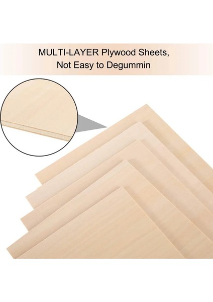 300X200X2MM-10PCS Tarzı Et A4 Balsa Ahşap Levhalar Ahşap Plaka Ev Sal Modeli Için Ahşap Dekorasyon Dıy Zanaat Malzemeleri (Yurt Dışından) fırsatları