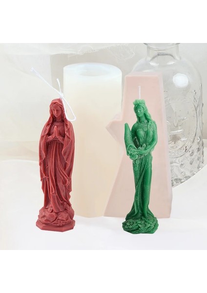Zenginlik Tanrıçası Tarzı 3D Retro Meryem Heykel Silikon Kalıp Diy Klasik Servet Tanrıçası Mum Anne Anneler Günü Hediyesi Için Mum Kalıp (Yurt Dışından) fiyatları