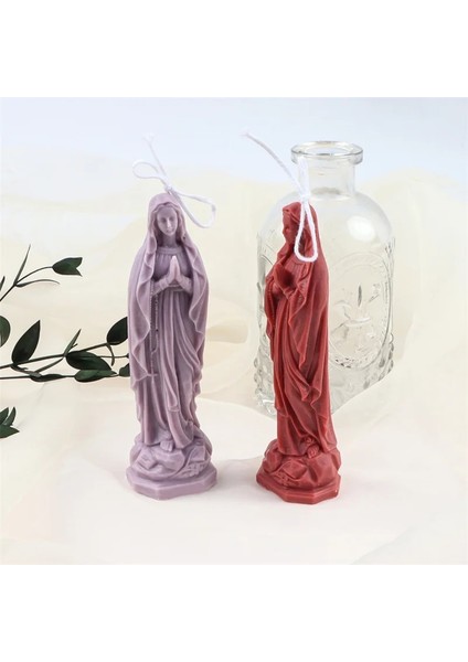 Zenginlik Tanrıçası Tarzı 3D Retro Meryem Heykel Silikon Kalıp Diy Klasik Servet Tanrıçası Mum Anne Anneler Günü Hediyesi Için Mum Kalıp (Yurt Dışından) fırsatları