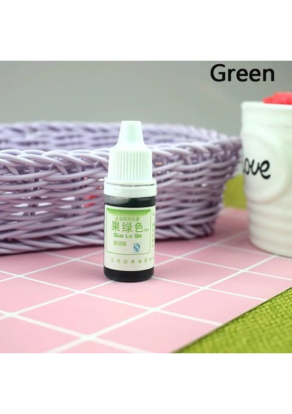 Ordu Yeşili Tarzı Sıcak Boyama Pigment Balçık Kristal Çamur Uv Reçine Boyama Su Yağı Çift Kullanımlı Pigment Dıy Craft NDS66 (Yurt Dışından)