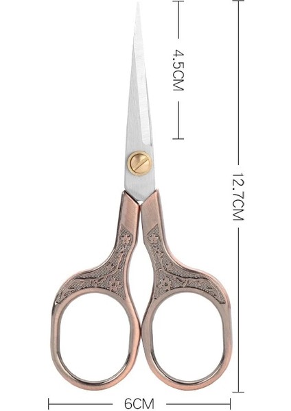 Bronz Tarzı Paslanmaz Çelik Vintage Vinç Veya Terzi Çapraz Dikiş Dıy Craft Giyim Dikiş Aracı Aksesuarları Nakış Ors (Yurt Dışından)