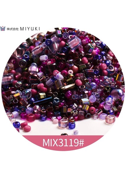 M3114 Pembe Stil Karışık 10 Gram Karışık Miyuki Cam Tohum Boncuk Çok Şekiller Japonya Toho Spacer Boncuk Dıy Düğün Zanaat Kadın Konfeksiyon Aksesuarları 10G (Yurt Dışından) indirimleri