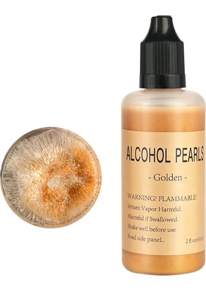 Gümüş 15ML Tarzı 60MLML Metalik Alkol Pigment Reçine Boya Alkol Bazlı Mürekkep Konsantre Boya Epoksi Reçine Renklendirici Reçine Döküm El Sanatları 1pc (Yurt Dışından)