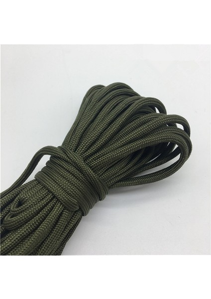 Haki Stili 10 Metre Paracord Araşüt Kordon Ipi Halat Mil Spec Tip Iıı 7 Strand Dıy Bilezik Aksesuarları (Yurt Dışından)