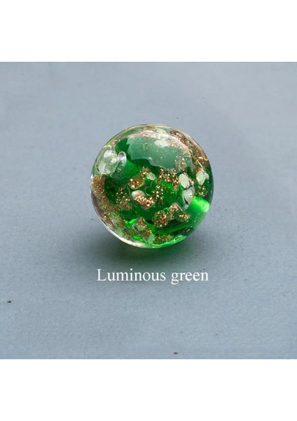 Renk 3 Tarzı Lot 8mm Yuvarlak Işıklı Çiçek Cam Gevşek Boncuklar Aydınlık Lampwork Boncuk El Yapımı Kristal Dıy Dikiş Mamulleri (Yurt Dışından)