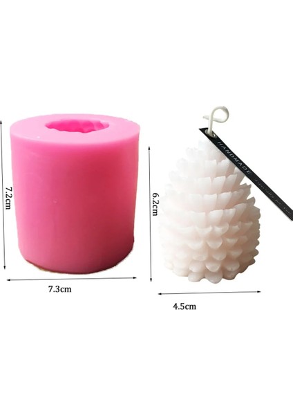 Stil A2 Stili 3D Noel Çam Kozalağı Silikon Mum Kalıbı Diy El Yapımı Aromaterapi Mumları Balmumu Çam Kozalağı Mum Yapımı Kalıp (Yurt Dışından) indirimleri