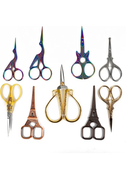 9.1 cm Şerit Stili Yüksek Li Avrupa Çapraz Dikiş Retro Vintage Antika Dikiş Kuyruk El Sanatları Dıy Ev Kumaş Kesim Trim Makas (Yurt Dışından) fiyatları