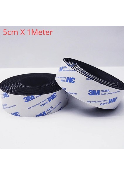Siyah 5cm x 1 Metre Stili 3m Siyah Beyaz Güçlü Velcros Kendinden Yapışkanlı Cırt Cırt Raptiye Bant Ağır Hizmet Tipi Velcro Çift Bant Naylon Çıkartmalar Dıy Için 1m (Yurt Dışından)