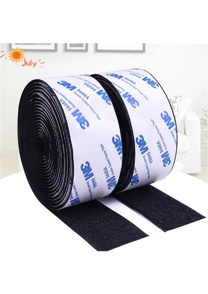 Siyah 5cm x 1 Metre Stili 3m Siyah Beyaz Güçlü Velcros Kendinden Yapışkanlı Cırt Cırt Raptiye Bant Ağır Hizmet Tipi Velcro Çift Bant Naylon Çıkartmalar Dıy Için 1m (Yurt Dışından) fiyatları