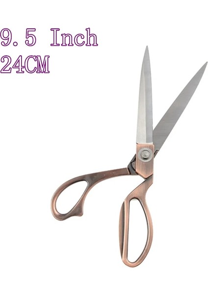Bakır 9.5 Inç Tarzı Profesyonel Paslanmaz Dikiş Veya Makas Altın Veya Terzi Veya Kumaş Veya Dikiş Nakış Veya Aletler (Yurt Dışından)
