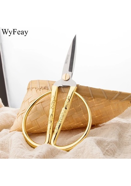 7.5 Inç 19X9.7CM Stili Paslanmaz Çelik Dikiş Altın Ors Kısa Kesici Dayanıklı Vintage Nakış Terzi Ors Kumaş Kesici El Sanatları Aracı Dikiş Için (Yurt Dışından) modelleri