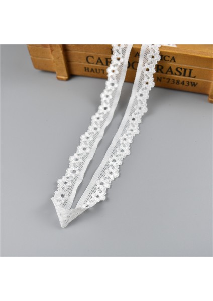 No 14 5cm 2 Inç Stili 5 Yardlot Yüksek Li Elastik Beyaz Dantel Şerit Iç Çamaşırı Trim Fransız Afrika Dantel Kumaş Dantel Süslemeler Dikiş Işlemeli (Yurt Dışından)