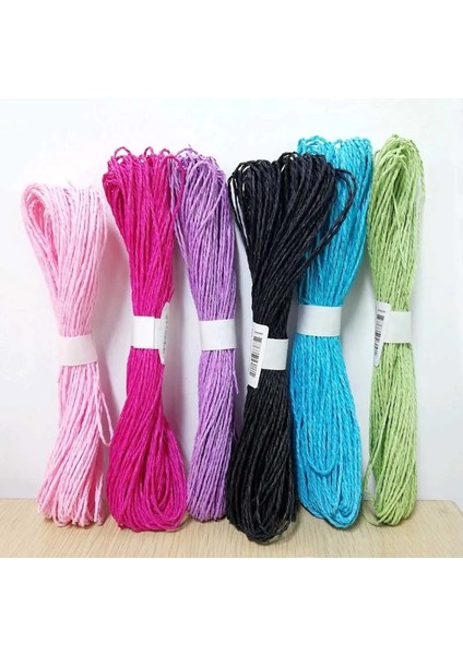 Limon Sarısı Tarzı Dıy El-Örgü 2mm Dia Renkli Kağıt Halat Paketi Doğum Günü Partisi El Yapımı El Sanatları Çevre Dostu Anaokulu Sanat Malzemesi 30M (Yurt Dışından) modelleri