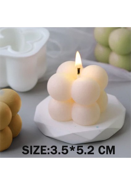 Küçük Boy Tarzı 3D Yumurta Mum Kalıbı Dıy El Yapımı Kokulu Mum Yapımı Silikon Kalıp Çikolata Fondan Kek Kalıbı Formu Sabun Yapımı Zanaat Malzemeleri (Yurt Dışından)