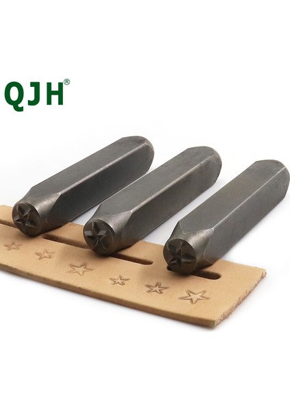 5mm Tarzı Dıy Deri Damga Aracı Yıldız Şekli Mühür Aracı Çelik Numarası Kelime Yumruk Pentagram Mühür Oyma Damgalama Katı Metal Aracı (Yurt Dışından) fiyatları