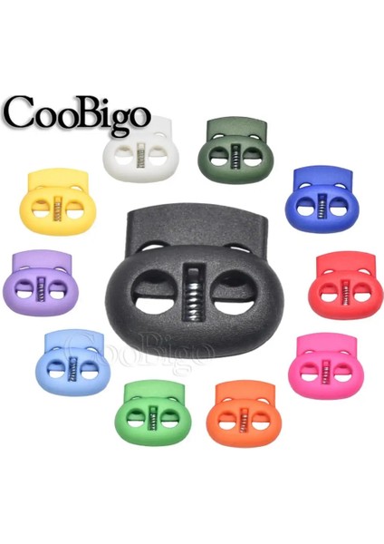 Pembe Tarzı Plastik Kordon Kilidi Stoper Fasulye Geçiş Klipsi Giyim Ayakkabı Bağı Spor Giyim Halat Kordon Aksesuarları Karışık Renkli Delik (Yurt Dışından) fiyatları