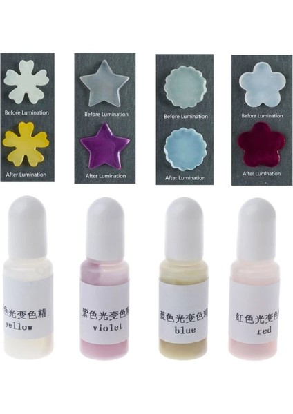 Pl Stili Güneş Aktif Fotokromik Sıvı Epoksi Alay Renk Değişimi Reçine Renklendirici Renk Kayması Uv Pigment Takı Yapımı (Yurt Dışından) fiyatları
