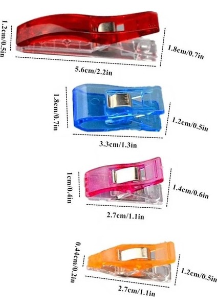 E Stilini Karıştır Ewing Kumaş Klipler Craft Yorgan Bağlama Plastik Klipler Kapitone Patchwork Için Kelepçeler Paketi (Yurt Dışından)