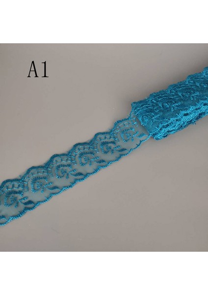 A1 Stili 10 Yard 4cm Geniş Dantel Trim Diy Giysi Kumaş Dantel Şerit Yatak Için Kullanılan Kumaş Perde Kanepe Minder Örtüsü Malzemesi (Yurt Dışından)