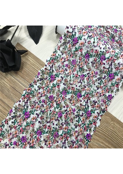 Siyah4 Tarzı (2mlot)Spandex Dantel Trim Elastik Şerit Dantel Dikiş El Sanatları Malzeme Dantel Aksesuarları Kumaş Elastik Dantel Trim (Yurt Dışından)