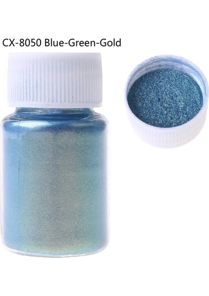 NO.8050 Stili Ayna Bukalemunlar Pigment Sedefli Epoksi Reçine Glitter Sihirli Renksiz Toz Reçine Renklendirici Takı Yapımı Araçları (Yurt Dışından)