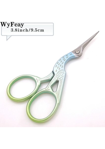 95 mm Yeşil Porselen Stili Vinç Moutors Retro Çapraz Dikiş Antik Siyah Vintage Sevimli Küçük Dikiş Veya Balıkçılık Ipliği Kesme Dıy Kumaş Makası (Yurt Dışından) modelleri