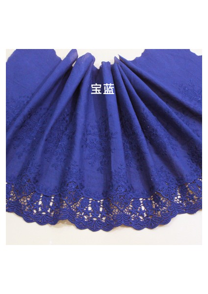 Donanma Tarzı 2 Yard Beigenatural Beyaz Yaygın Nefis COTTON100% Kumaş Nakış Dantel Trim Dıy Aksesuarları Dantel Kumaş Genişliği 36CM 3ydslot (Yurt Dışından)